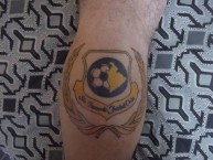 Tattoo - Tatuaje - tatuagem - "Victor Nadal" Tatuaje de la Barra: Movimento Popular Febre Amarela • Club: São Bernardo Futebol Clube