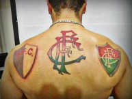 Tattoo - Tatuaje - tatuagem - Tatuaje de la Barra: Movimento Popular Legião Tricolor • Club: Fluminense • País: Brasil
