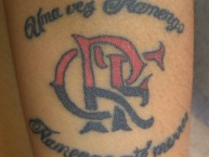 Tattoo - Tatuaje - tatuagem - Tatuaje de la Barra: Nação 12 • Club: Flamengo • País: Brasil