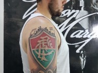 Tattoo - Tatuaje - tatuagem - "Fluminense 1902" Tatuaje de la Barra: O Bravo Ano de 52 • Club: Fluminense • País: Brasil