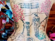 Tattoo - Tatuaje - tatuagem - Tatuaje de la Barra: Revolución Vinotinto Sur &bull; Club: Tolima &bull; País: Colombia