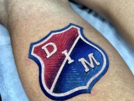 Tattoo - Tatuaje - tatuagem - Tatuaje de la Barra: Rexixtenxia Norte &bull; Club: Independiente Medellín &bull; País: Colombia