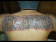Tattoo - Tatuaje - tatuagem - Tatuaje de la Barra: Sur Oscura • Club: Barcelona Sporting Club