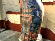 Tattoo - Tatuaje - tatuagem - "Tatuagem feita por: @ThiagoScap" Tatuaje de la Barra: Torcida Fanáti-Cruz • Club: Cruzeiro