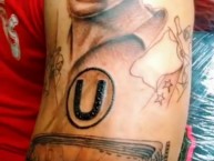 Tattoo - Tatuaje - tatuagem - Tatuaje de la Barra: Trinchera Norte • Club: Universitario de Deportes