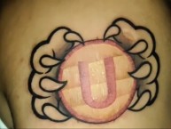 Tattoo - Tatuaje - tatuagem - Tatuaje de la Barra: Trinchera Norte • Club: Universitario de Deportes