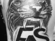 Tattoo - Tatuaje - tatuagem - Tatuaje de la Barra: Turba Roja • Club: Deportivo FAS • País: El Salvador