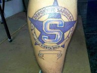 Tattoo - Tatuaje - tatuagem - Tatuaje de la Barra: Ultra Morada • Club: Saprissa • País: Costa Rica