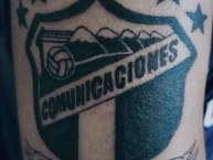 Tattoo - Tatuaje - tatuagem - Tatuaje de la Barra: Vltra Svr • Club: Comunicaciones • País: Guatemala