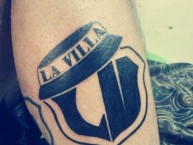 Tattoo - Tatuaje - tatuagem - Tatuaje de la Barra: Vltra Svr &bull; Club: Comunicaciones &bull; País: Guatemala