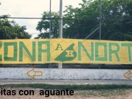 Trapo - Bandeira - Faixa - Telón - Trapo de la Barra: Alta Tensión Sur &bull; Club: Atlético Huila &bull; País: Colombia