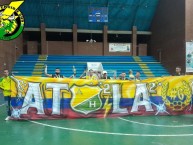 Trapo - Bandeira - Faixa - Telón - Trapo de la Barra: Alta Tensión Sur &bull; Club: Atlético Huila &bull; País: Colombia