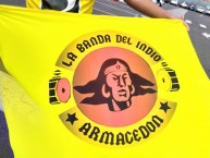 Trapo - Bandeira - Faixa - Telón - Trapo de la Barra: Armagedón • Club: Aucas