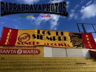 Trapo - Bandeira - Faixa - Telón - Trapo de la Barra: Armagedón • Club: Aucas