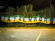 Trapo - Bandeira - Faixa - Telón - Trapo de la Barra: ArtillerÃ­a Verde Sur • Club: Deportes QuindÃ­o • País: Colombia