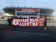 Trapo - Bandeira - Faixa - Telón - Trapo de la Barra: Baron Rojo Sur • Club: América de Cáli