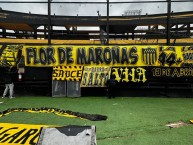 Trapo - Bandeira - Faixa - Telón - Trapo de la Barra: Barra Amsterdam • Club: Peñarol • País: Uruguay