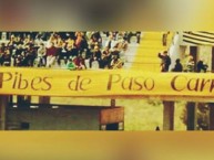 Trapo - Bandeira - Faixa - Telón - "Los Pibes de Paso Carrasco" Trapo de la Barra: Barra Amsterdam • Club: Peñarol