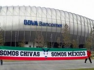 Trapo - Bandeira - Faixa - Telón - Trapo de la Barra: Barra Insurgencia • Club: Chivas Guadalajara • País: México