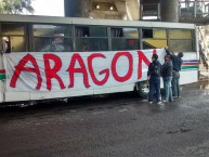 Trapo - Bandeira - Faixa - Telón - "Barrio bde Aragón" Trapo de la Barra: Barra Insurgencia • Club: Chivas Guadalajara • País: México