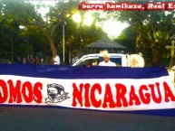 Trapo - Bandeira - Faixa - Telón - Trapo de la Barra: Barra Kamikaze • Club: Real Estelí • País: Nicaragua