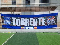 Trapo - Bandeira - Faixa - Telón - "La alta banda de los panzer España" Trapo de la Barra: Boca del Pozo &bull; Club: Emelec &bull; País: Ecuador