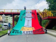 Trapo - Bandeira - Faixa - Telón - Trapo de la Barra: Brigada 11 • Club: Once Caldas • País: Colombia