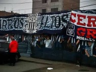 Trapo - Bandeira - Faixa - Telón - Trapo de la Barra: Comando SVR • Club: Alianza Lima