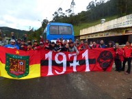 Trapo - Bandeira - Faixa - Telón - "1971" Trapo de la Barra: Cronica Roja • Club: Deportivo Cuenca • País: Ecuador