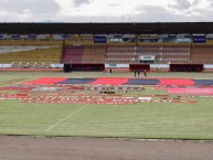 Trapo - Bandeira - Faixa - Telón - "CDC" Trapo de la Barra: Cronica Roja • Club: Deportivo Cuenca
