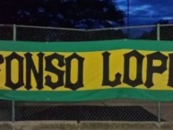 Trapo - Bandeira - Faixa - Telón - "AGT LA DEL ALFONZO LA DE YUY⚽️ VIVE" Trapo de la Barra: Fortaleza Leoparda Sur • Club: Atlético Bucaramanga • País: Colombia