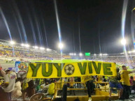 Trapo - Bandeira - Faixa - Telón - Trapo de la Barra: Fortaleza Leoparda Sur &bull; Club: Atlético Bucaramanga &bull; País: Colombia