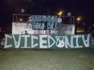 Trapo - Bandeira - Faixa - Telón - "Legion CaiCedonia" Trapo de la Barra: Frente Radical Verdiblanco &bull; Club: Deportivo Cali &bull; País: Colombia