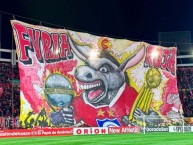 Trapo - Bandeira - Faixa - Telón - Trapo de la Barra: Fvria Roja &bull; Club: Cienciano &bull; País: Peru