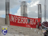 Trapo - Bandeira - Faixa - Telón - Trapo de la Barra: Fvria Roja • Club: Cienciano • País: Peru