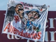 Trapo - Bandeira - Faixa - Telón - Trapo de la Barra: Garra Blanca &bull; Club: Colo-Colo &bull; País: Chile