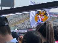 Trapo - Bandeira - Faixa - Telón - "Anti ucatolica (anti monjas)" Trapo de la Barra: Garra Blanca &bull; Club: Colo-Colo &bull; País: Chile