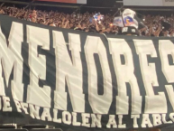 Trapo - Bandeira - Faixa - Telón - Trapo de la Barra: Garra Blanca &bull; Club: Colo-Colo &bull; País: Chile