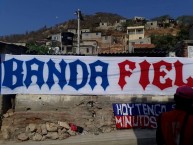 Trapo - Bandeira - Faixa - Telón - Trapo de la Barra: Garra Samaria Norte • Club: Unión Magdalena • País: Colombia