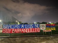 Trapo - Bandeira - Faixa - Telón - Trapo de la Barra: Garra Samaria Norte &bull; Club: Unión Magdalena &bull; País: Colombia