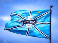 Trapo - Bandeira - Faixa - Telón - "@maxifranzoi" Trapo de la Barra: Geral do Grêmio &bull; Club: Grêmio &bull; País: Brasil
