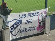 Trapo - Bandeira - Faixa - Telón - "Las Pibas Del Cervece" Trapo de la Barra: Indios Kilmes &bull; Club: Quilmes &bull; País: Argentina