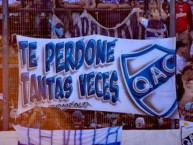Trapo - Bandeira - Faixa - Telón - "Te Perdone Tantas Veces" Trapo de la Barra: Indios Kilmes &bull; Club: Quilmes &bull; País: Argentina