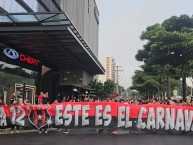 Trapo - Bandeira - Faixa - Telón - Trapo de la Barra: La 12 • Club: Alajuelense • País: Costa Rica