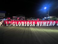 Trapo - Bandeira - Faixa - Telón - Trapo de la Barra: La 12 • Club: Alajuelense • País: Costa Rica