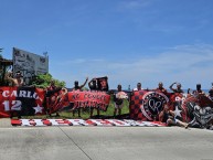 Trapo - Bandeira - Faixa - Telón - Trapo de la Barra: La 12 • Club: Alajuelense • País: Costa Rica