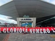 Trapo - Bandeira - Faixa - Telón - Trapo de la Barra: La 12 &bull; Club: Alajuelense &bull; País: Costa Rica