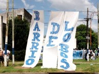 Trapo - Bandeira - Faixa - Telón - Trapo de la Barra: La Banda de Fierro 22 • Club: Gimnasia y Esgrima