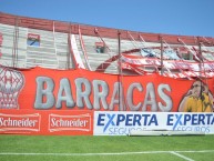Trapo - Bandeira - Faixa - Telón - Trapo de la Barra: La Banda de la Quema • Club: Huracán • País: Argentina