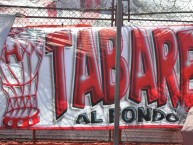 Trapo - Bandeira - Faixa - Telón - Trapo de la Barra: La Banda de la Quema • Club: Huracán • País: Argentina